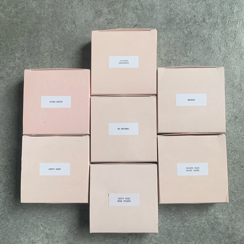 Jones Road Miracle Balm Au Naturel/Dusty Rose/Flushed/Happy Hour/Golden Hour/